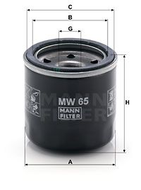 MANN-FILTER Filter ulja