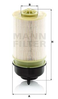 MANN-FILTER Filtar za gorivo