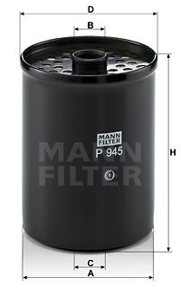 MANN-FILTER Filter goriva