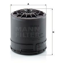MANN-FILTER Uložak za sušač zraka, sustav komprimiranog zraka