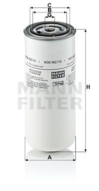MANN-FILTER Filter goriva