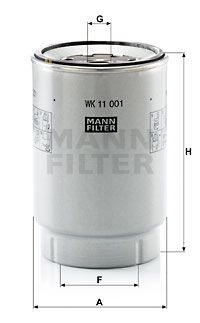 MANN-FILTER Filter goriva