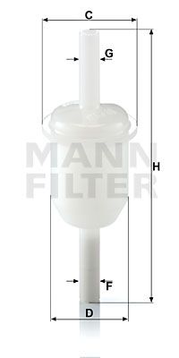 MANN-FILTER Filter goriva