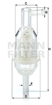 MANN-FILTER Filter goriva