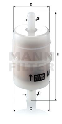 MANN-FILTER Filter goriva
