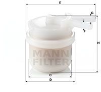 MANN-FILTER Filter goriva