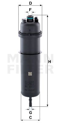 MANN-FILTER Filter za gorivo