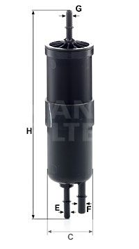 MANN-FILTER Filter goriva