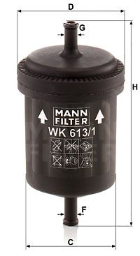 MANN-FILTER Filter goriva