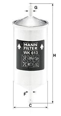 MANN-FILTER Filter goriva