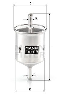 MANN-FILTER Filter goriva