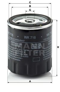 MANN-FILTER Filter goriva