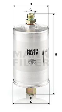 MANN-FILTER Filter goriva