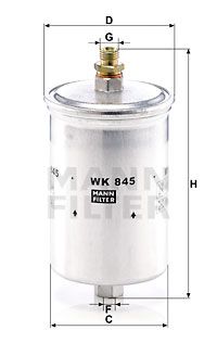 MANN-FILTER Filter goriva