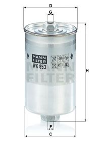 MANN-FILTER Filter goriva