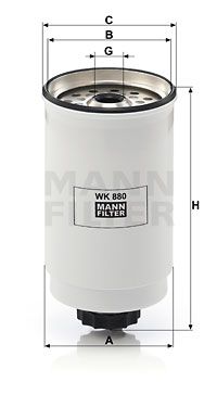 MANN-FILTER Filter goriva