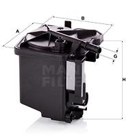 MANN-FILTER Filter goriva