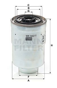 MANN-FILTER Filter goriva