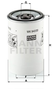 MANN-FILTER Filter goriva