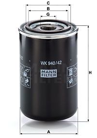 MANN-FILTER Filter goriva
