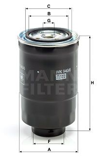 MANN-FILTER Filter goriva