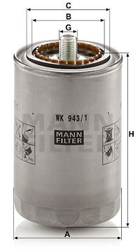 MANN-FILTER Filter goriva