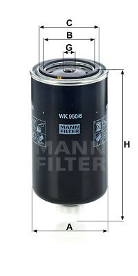 MANN-FILTER Filter goriva