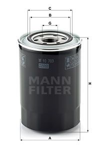 MANN-FILTER Filter ulja