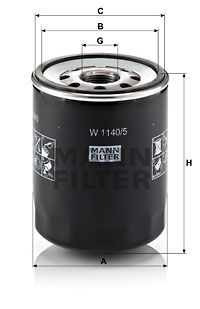 MANN-FILTER Filter ulja