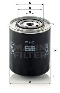 MANN-FILTER Filter ulja