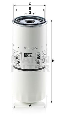 MANN-FILTER Filter ulja