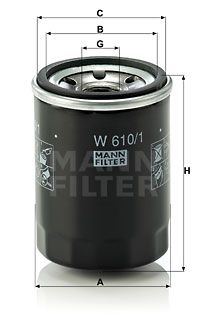 MANN-FILTER Filter ulja