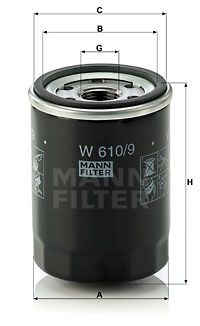 MANN-FILTER Filter ulja