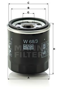 MANN-FILTER Filter ulja