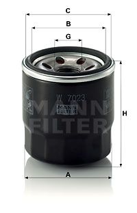 MANN-FILTER Filter ulja