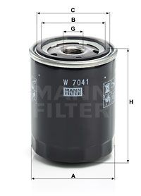 MANN-FILTER Filter ulja