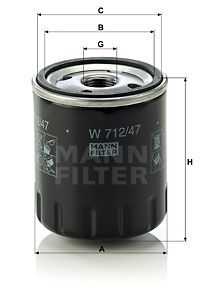 MANN-FILTER Filter ulja