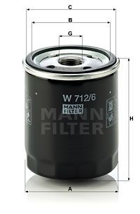 MANN-FILTER Filter ulja