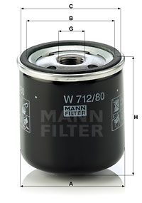 MANN-FILTER Filter ulja