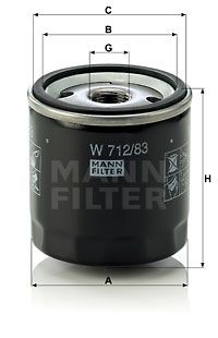 MANN-FILTER Filter ulja