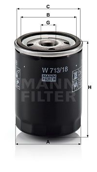 MANN-FILTER Filter ulja