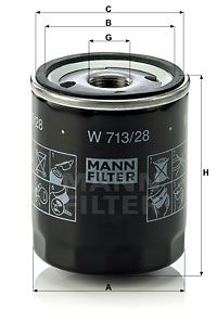 MANN-FILTER Filter ulja