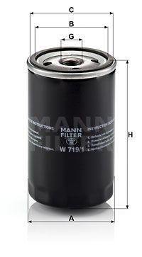 MANN-FILTER Filter ulja