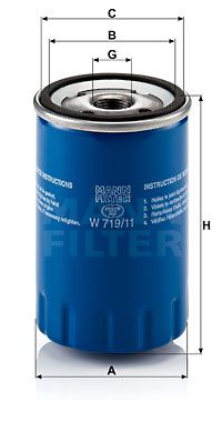 MANN-FILTER Filter ulja