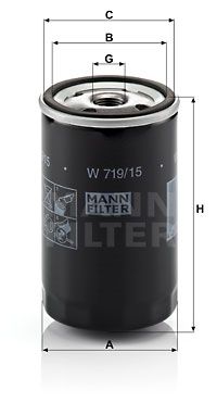 MANN-FILTER Filter ulja