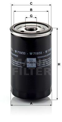 MANN-FILTER Filter ulja