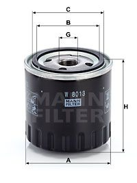 MANN-FILTER Filter ulja