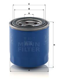 MANN-FILTER Filter ulja