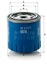 MANN-FILTER Filter ulja
