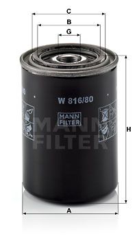 MANN-FILTER Filter ulja